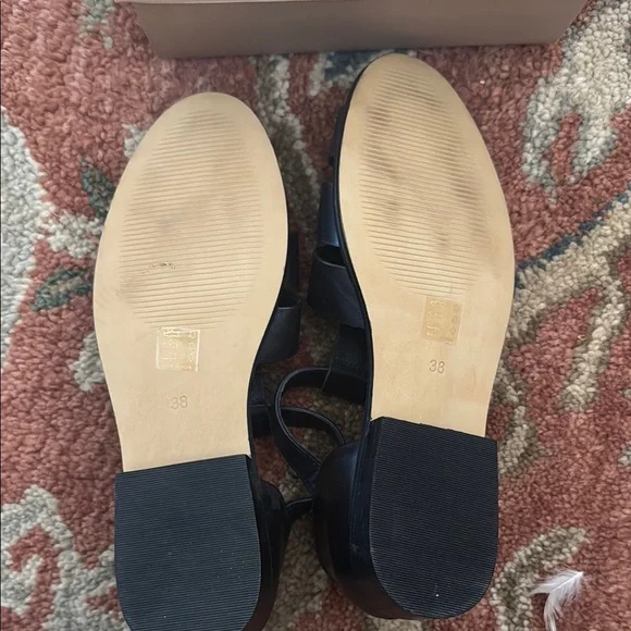 Pilcro Black Women's Fisherman Sandals - Picture 3 of 5